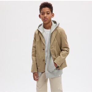 GAP boys khaki blazer L